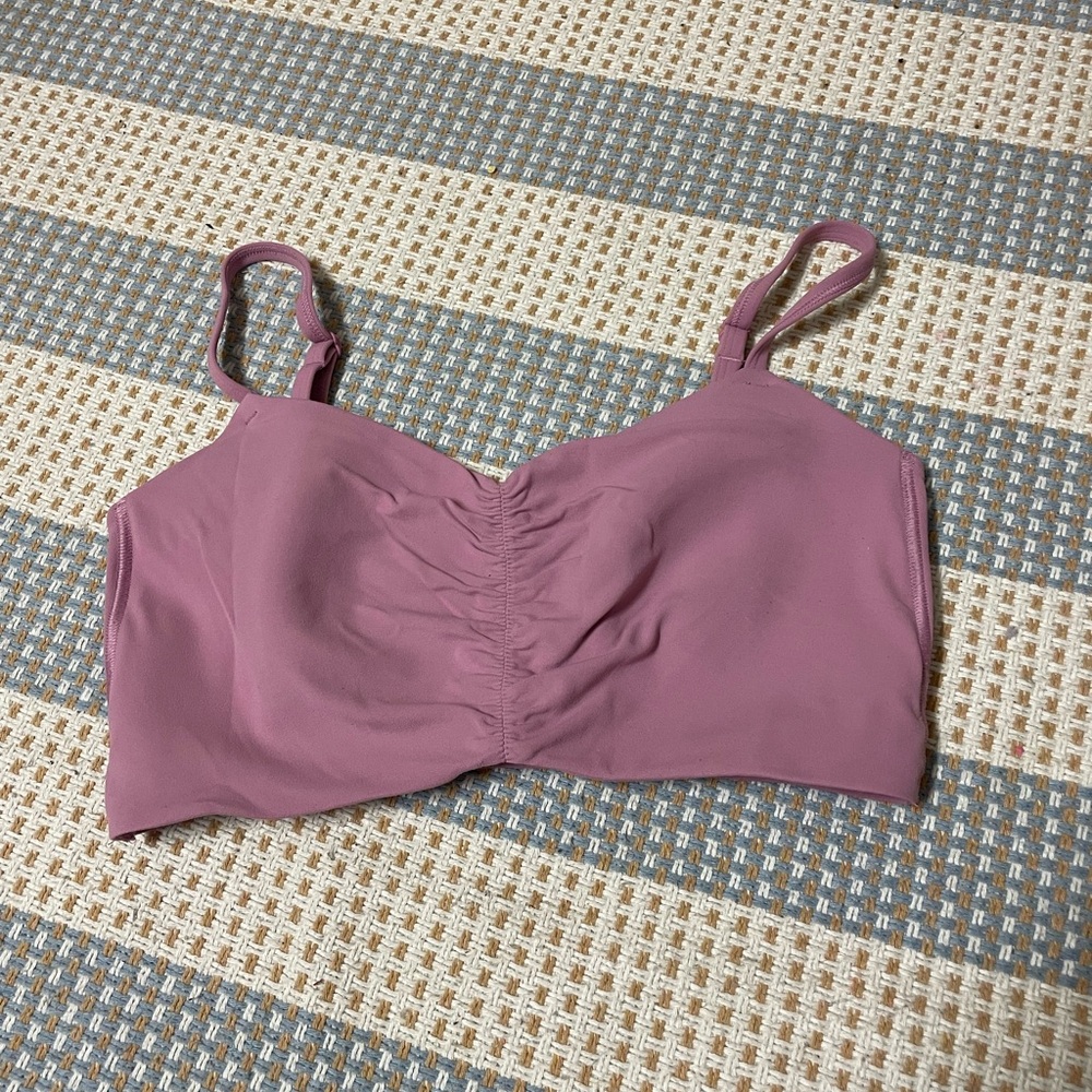 Target Mauve Ruched Bralette